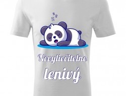 Tričko NEVYLIEČITELNE LENIVÝ unisex