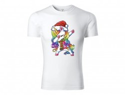 Tričko Vianočný Unicorn unisex