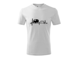 Tričko EKG CAMP unisex