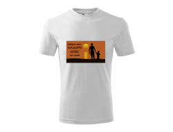 Tričko NAJ OTEC unisex